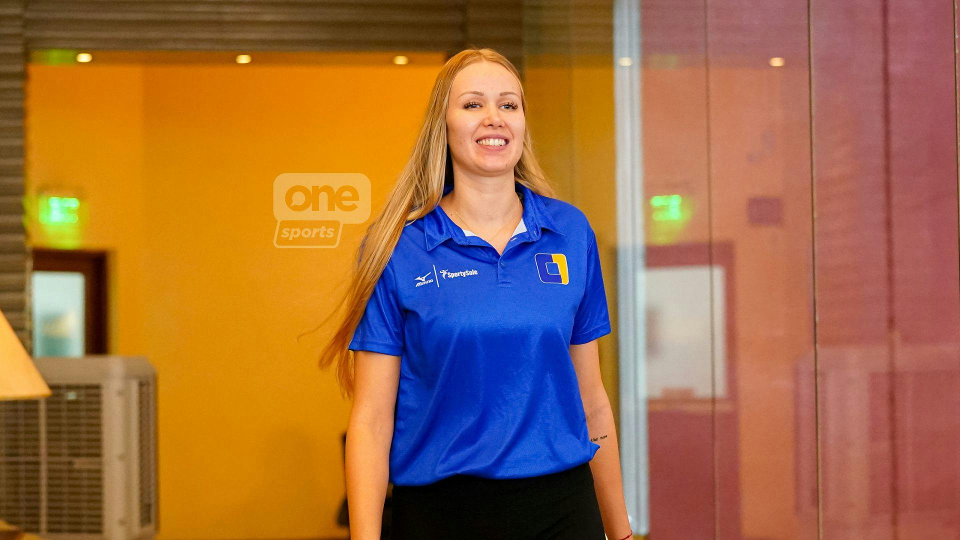 Following Marina Tushova? No pressure for Capital1’s new import Oleksandra Bytsenko